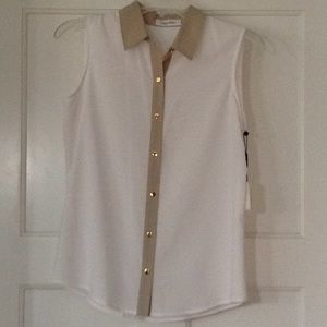 Calvin Klein Sleeveless Shirt NWT